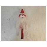 Sofferia De Carlini Italy Glass Santa Tree Topper