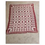 Maria J Clark 1838 Replica Coverlet