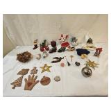 Delft, Glass, Clay and Other Christmas Ornaments