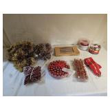 Assortment of Christmas Tree Garland