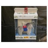 Steiff Mohair Baby Donkey Christmas Ornament