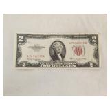 1953 C $2 Red Seal United States Note