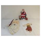 Santa Claus and Angel Christmas Decor