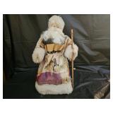Vintage Old World Cloth Santa Claus