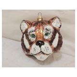 Christopher Radko? HP Glass Tiger Ornament