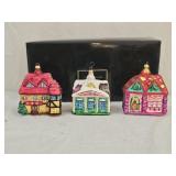 Christopher Radko 1997 Sugar Hill Glass Ornaments