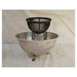 Vintage 7 Star Aluminum Colander, Strainer