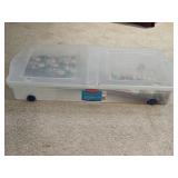 Rubbermaid Underbed Tote, Wrapping Paper