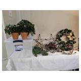 Tote Full of Christmas Decor