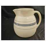 Antique Roseville Pottery Creamware Water Pitcher