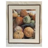 Framed Autumn Harvest Photograph