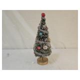 Vintage Tabletop Bottle Brush Christmas Tree