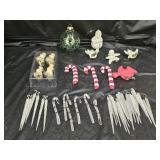 Dept 56, Glass and Vintage Christmas Ornaments