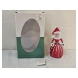 De Carlini Italian Mrs. Claus Glass Ornament
