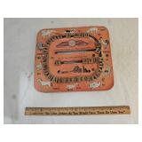 Vintage Junior Spelling & Number Board, Adv. Ruler