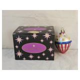 Christopher Radko Patriotic Glass Ornament