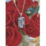 Elton John Signed Platinum Pendant