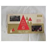 Vintage 1960s Sears Felt Santa Claus String Lights