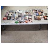 PS2 Video Game, DVD and VHS Movies