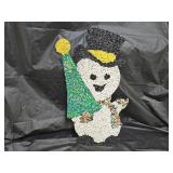 Vintage 1960s/70s Popcorn Plastic Snowman
