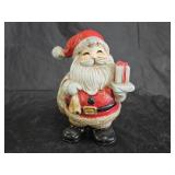 Vintage Ceramic Santa Claus Coin Bank