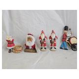 Santa Claus Figurines and Decorations