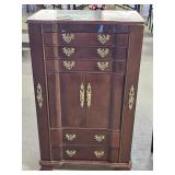 Mahogany Jewelry Chest
