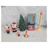 Vintage Royalite Candle and Christmas Candles