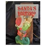 Vintage 34" Santa