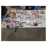 DVD and 15 VHS Movies