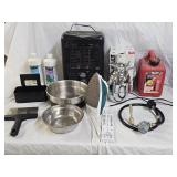 Heater and Assortment of Household