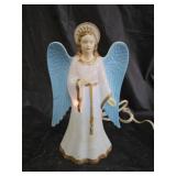 Vintage1950s GEM Lighted Angel Tree Topper