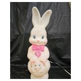 22" Empire Easter Bunny Lighted Blow Mold