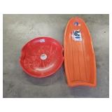 Flexible Flyer Saucer Sled, Lightning Sled