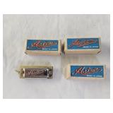 3 Vintage Japan Miniature Aster Harmonica Pendants