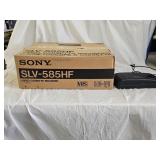 Vintage Sony VCR Player, Solidex Tape Rewinder