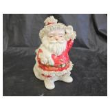Vintage 1950s Santa Claus Spaghetti Trim Planter