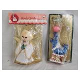 2 Vintage Japan Unopened Christmas Ornaments