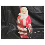 Vintage 1968 Empire Santa Claus Lighted Blow Mold