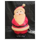 Vintage 1970s 15" Santa Claus Lighted Blow Mold