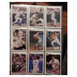 Baseball Cards 4 sleeves for one bid