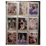 4 sleeves of baseball cards for one bid