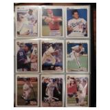 4 sleeves of baseball cards per bid