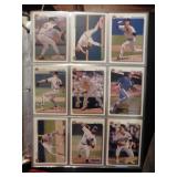 4 Baseball Card Sleeves per bid