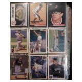 4 Sleeves of baseball cards for one bid