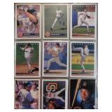 4 sleeves of baseball cards for one bid