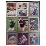 4 sleeves of baseball cards for one bid