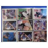 4 sleeves of baseball crad bids for one bid