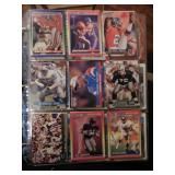 4 sleeves of football cards for one bid