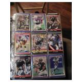 4 sleeves of football cards for one bid